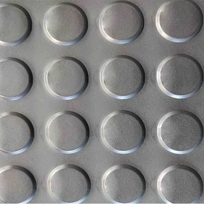 3MM Coin Gumowa mata podłogowa Wodoodporna antypoślizgowa czarna gumowa podłoga