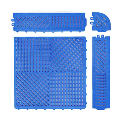 30x30 Antypoślizgowa mata podłogowa z PVC Spa Werandy Blokujące plastikowe płytki podłogowe