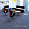 Office Hotel Commercial Polipropylenowe płytki dywanowe Podkład bitumiczny 50x50 CM